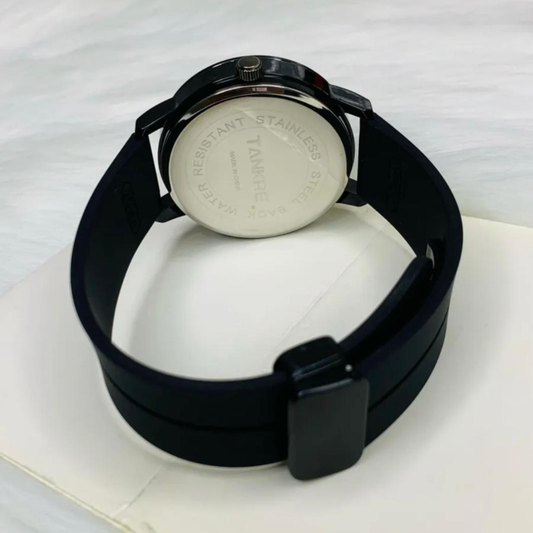 Spinner Men’s Watch – Comfortable Silicone Strap