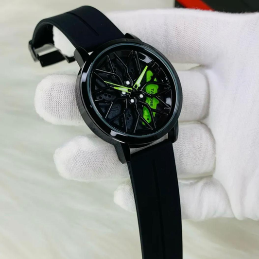 Spinner Men’s Watch – Comfortable Silicone Strap