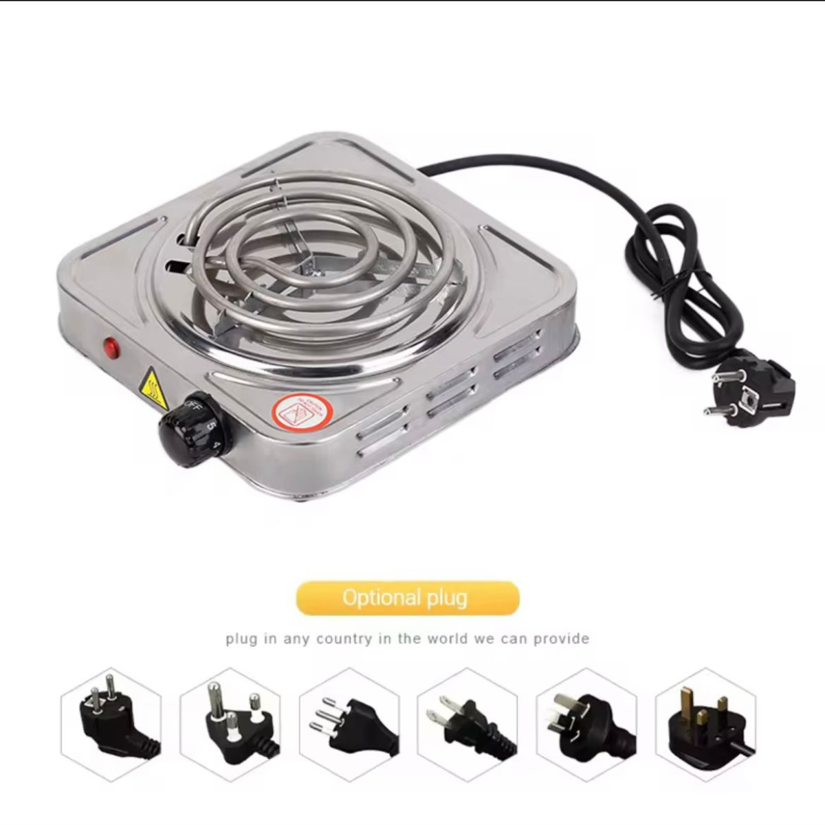 🔥 Portable Electric Stove – Fast Heating