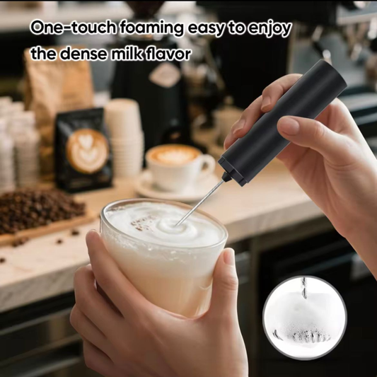 ☕ Portable Electric Milk Frother – Rechargeable