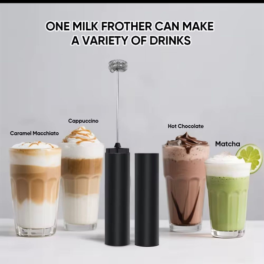 ☕ Portable Electric Milk Frother – Rechargeable
